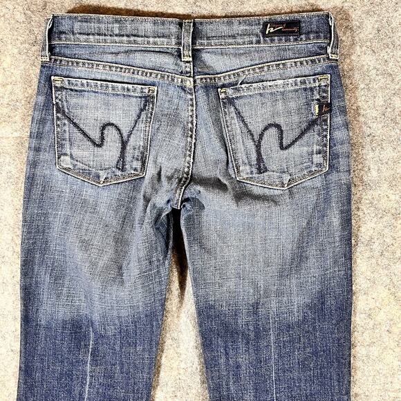 COH Citizens Of Humanity Women’s Kelly #001 Low Waist Boot Cut Jeans Sz 27 - Picture 13 of 14